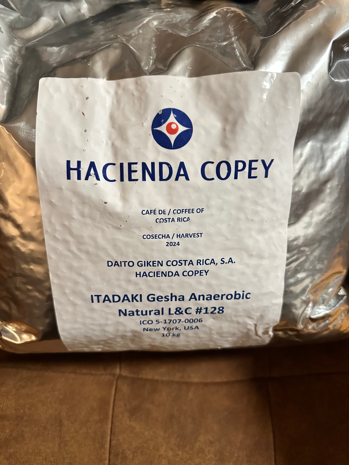 Hacienda Copey Itadaki Gesha Anaerobic Natural L&C #128