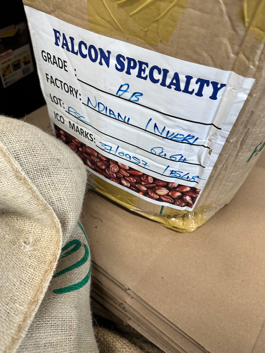 Kenya Ndiani/Nyeri SL28, SL34, Ruiru 11, Batian