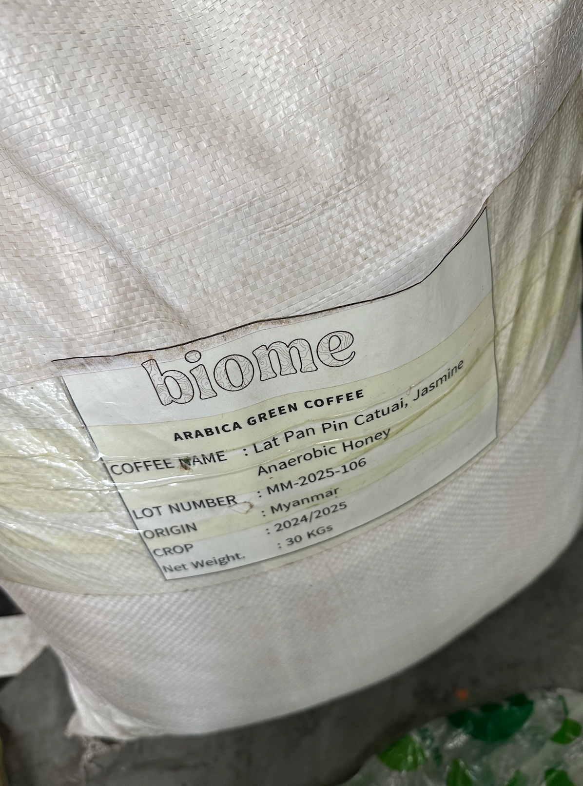 Lat Pan Pin Jasmine Anaerobic Honey Catuai